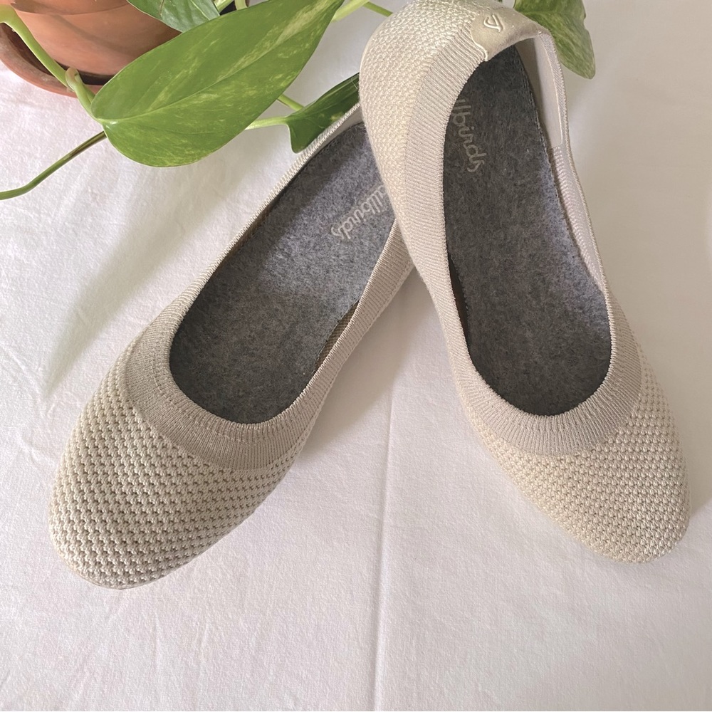Allbirds Treebreezers Flats Wheat/ Off White